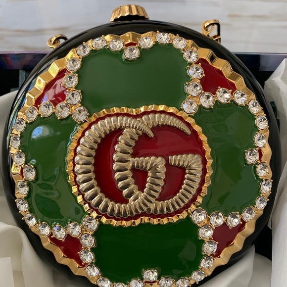 Gucci Broadway Enameled Flower Bag - Picture 5 of 12